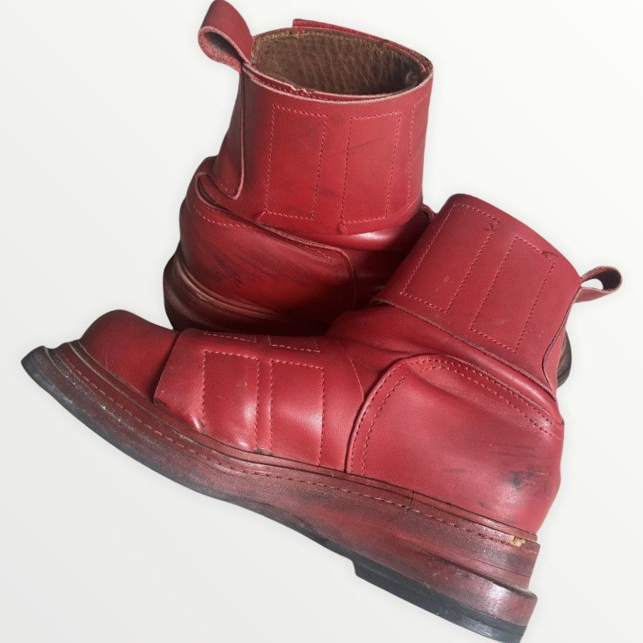 Dirk Bikkembergs Velcro Leather Boots - AW96 - 5