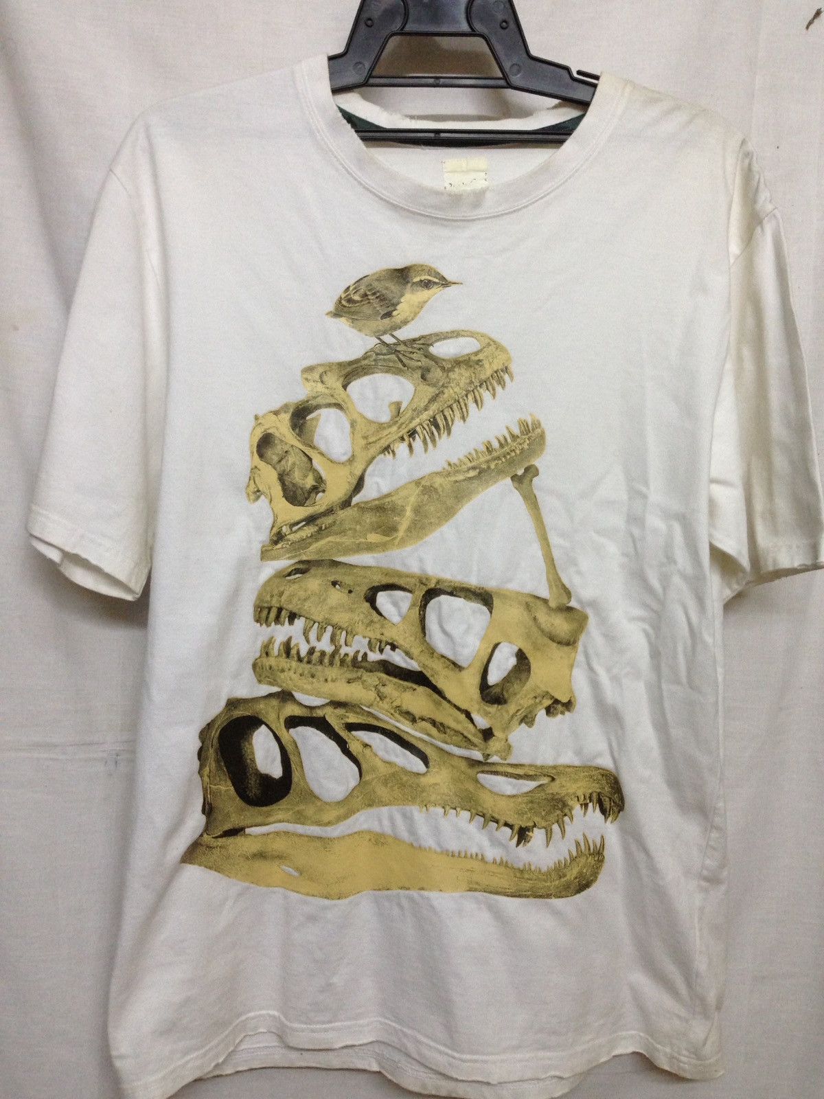 Sasquatchfabrix Dino Skull Distressed Shirt - 1