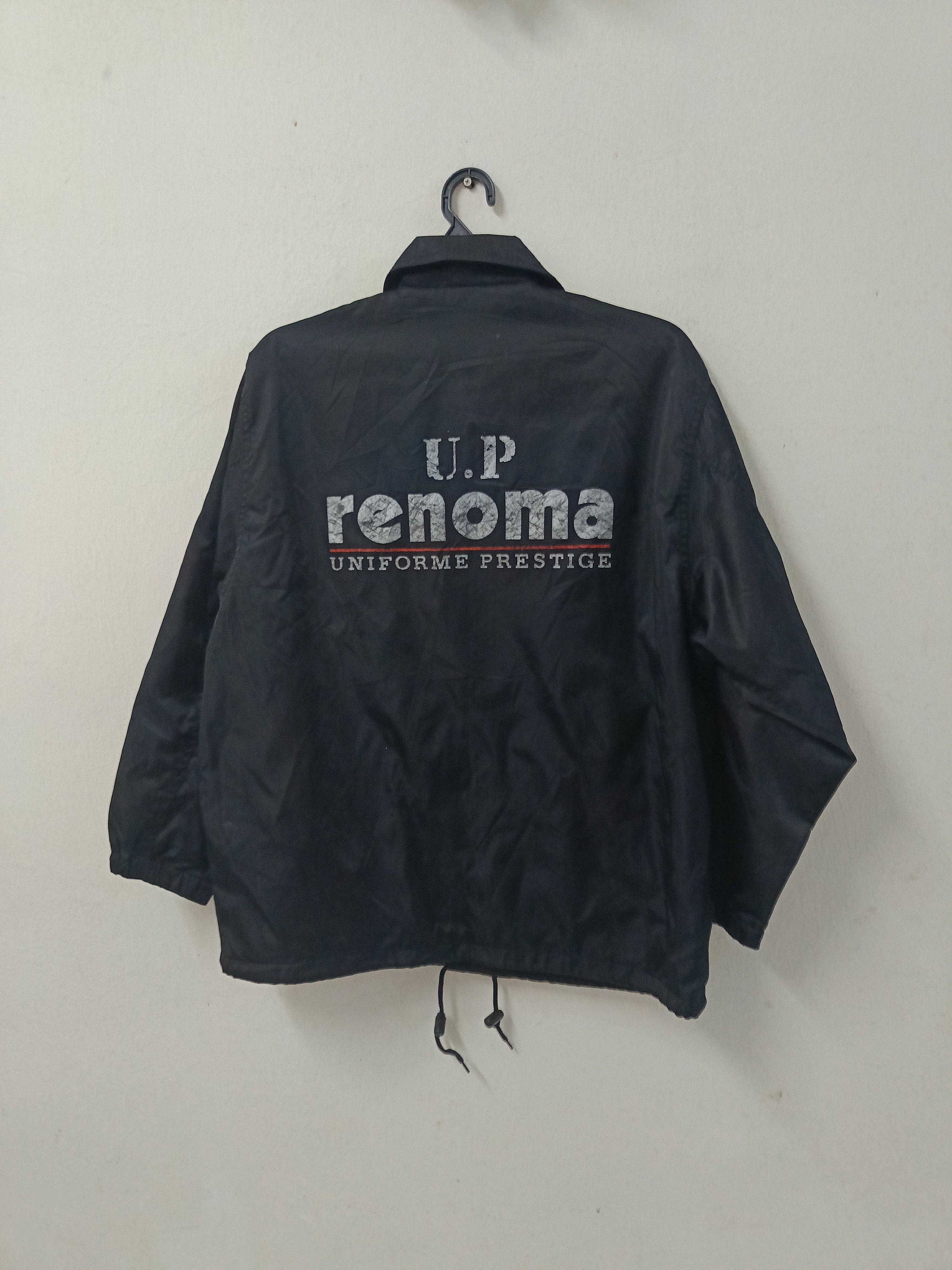 Vintage U.P Renoma Coach Big spelled Out Jacket - 1