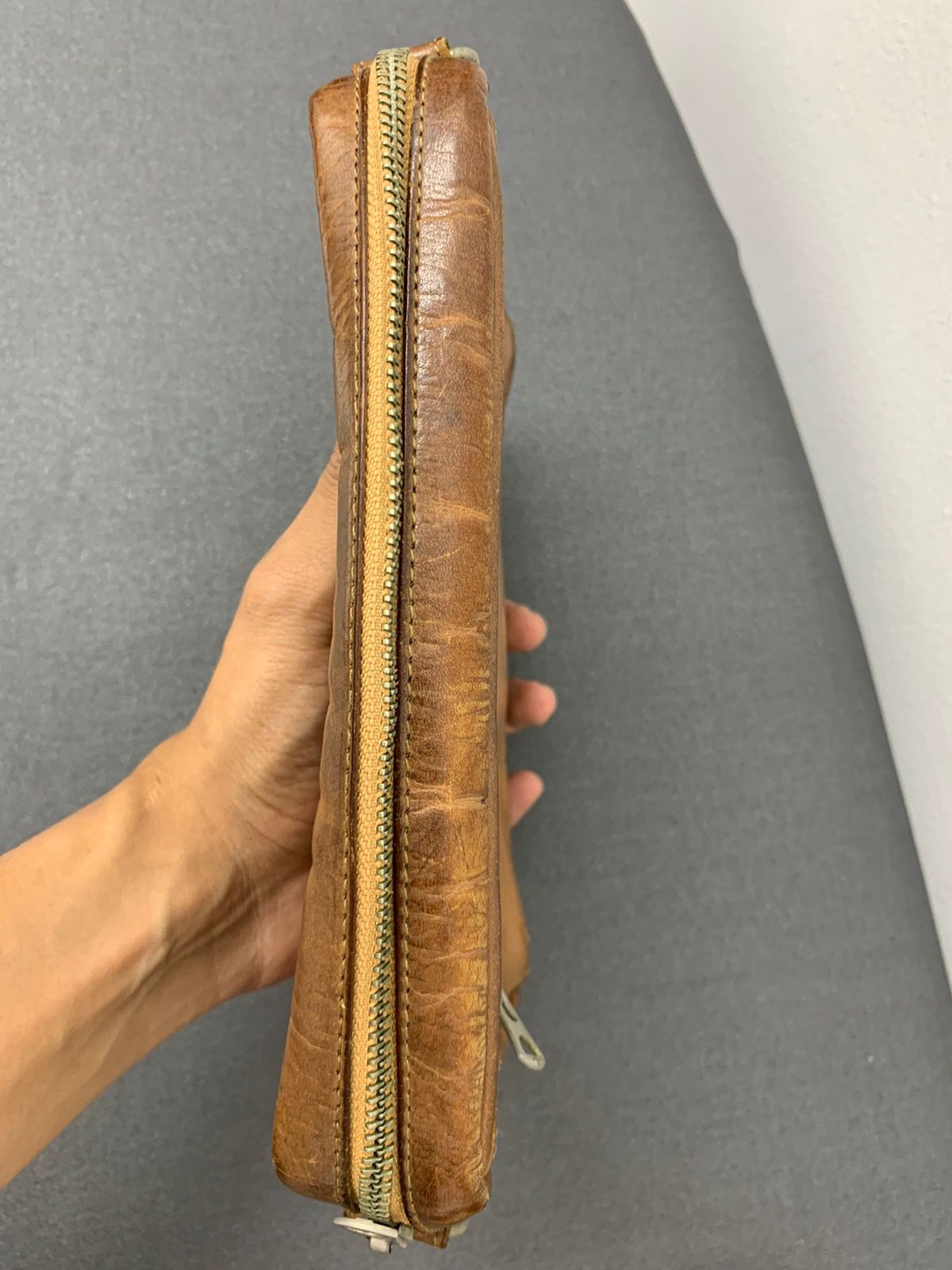 Porter Leather Clutch Bag - 5