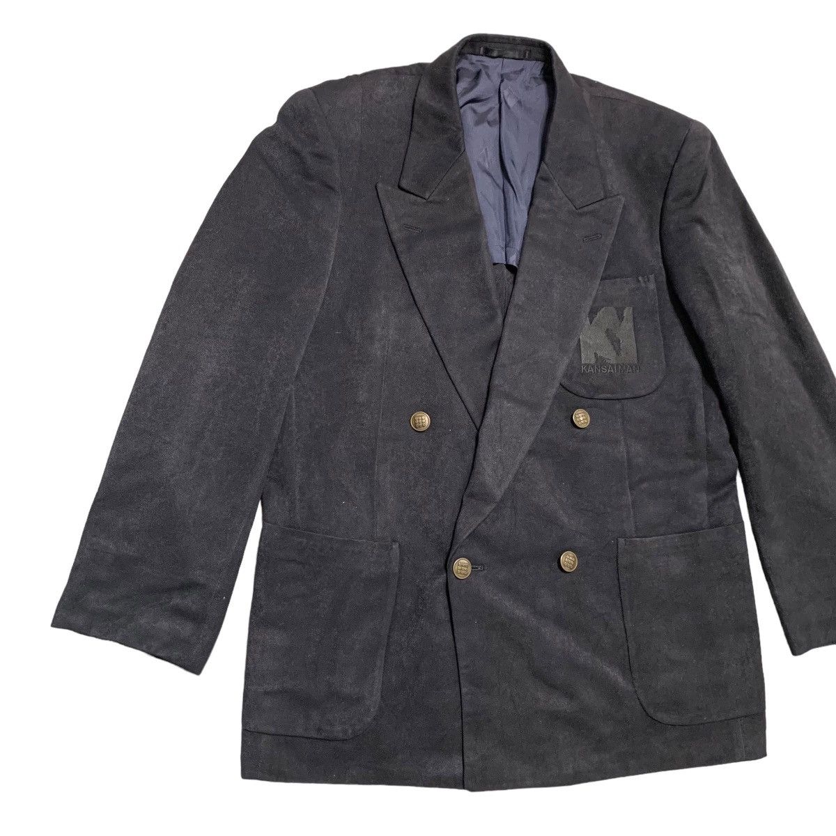 Kansai Yamamoto - Kansai Man Spellout Blazer Jacket - 2