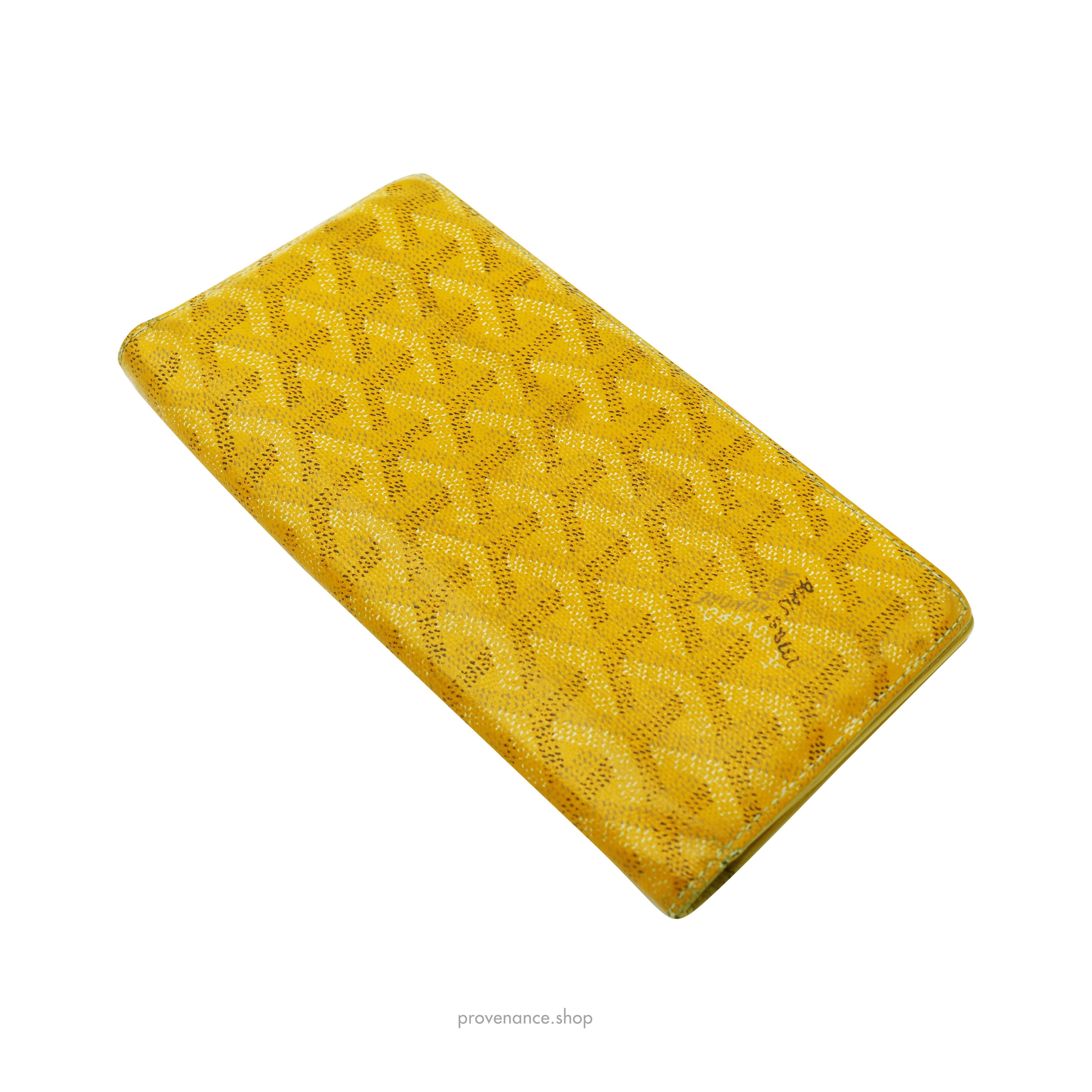 Richelieu Long Wallet - Yellow - 4