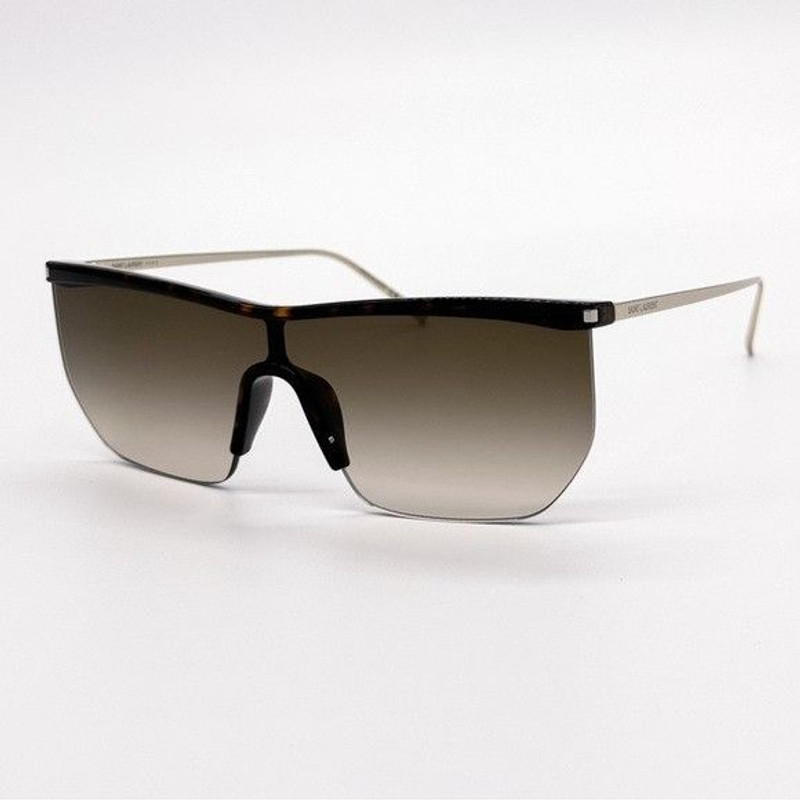 NEW SAINT LAURENT SL 519 MASK 003 BROWN GRADIENT WOMEN SL519 - 1