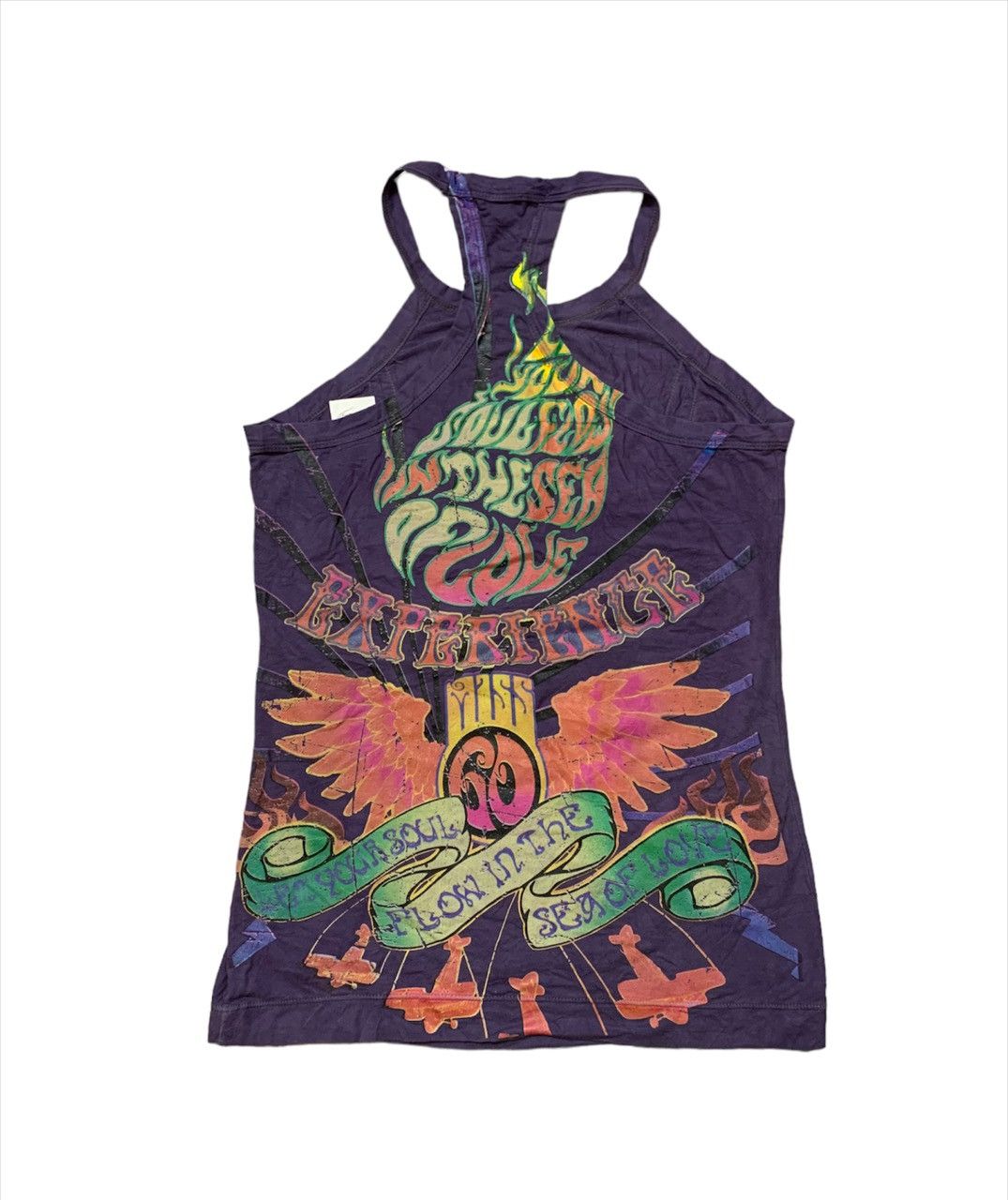 Designer - Miss Sixty Double Sided Printed Tank Tops - 2