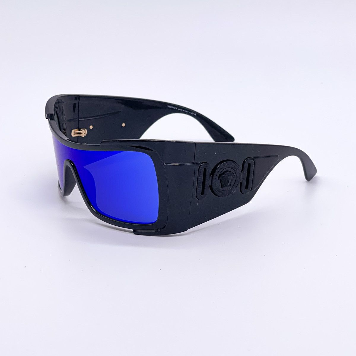 NEW VE4451 GB1/55 UNISEX SHIELD SUNGLASSES VERSACE MOD 4451 - 5