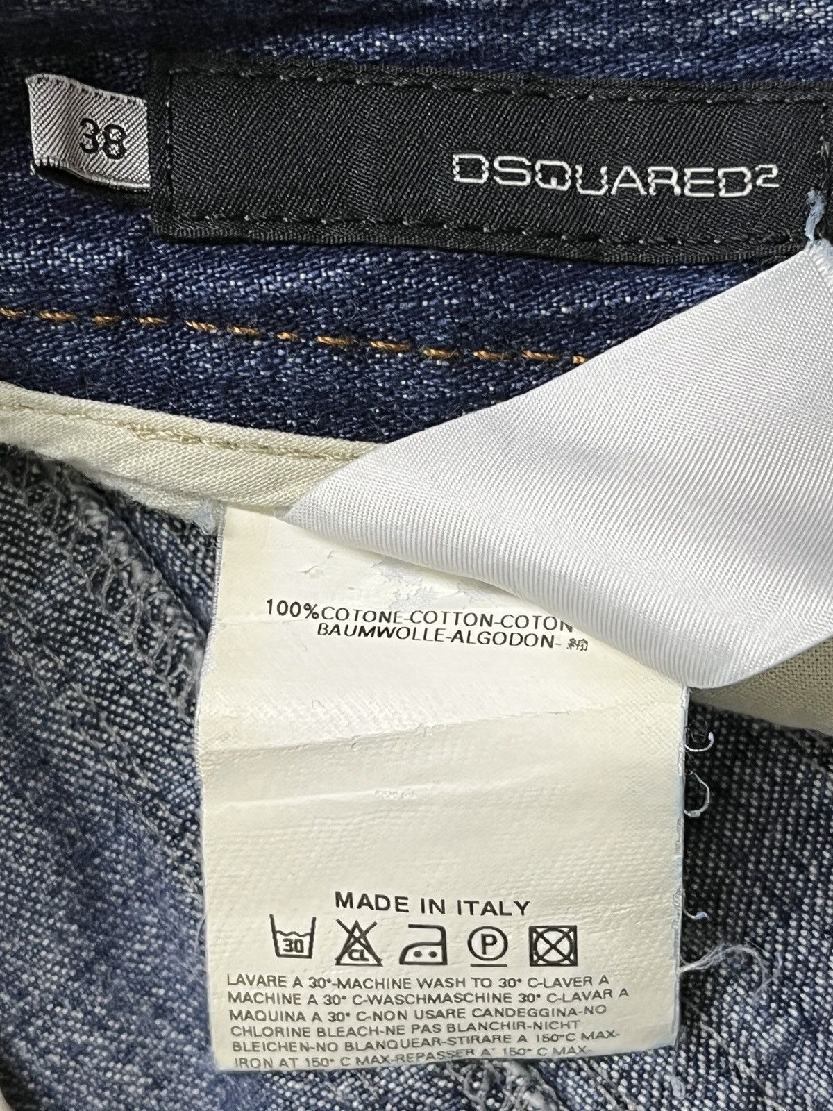 DSQUARED2 Streetwear Denim Designer Made In Italy - 8