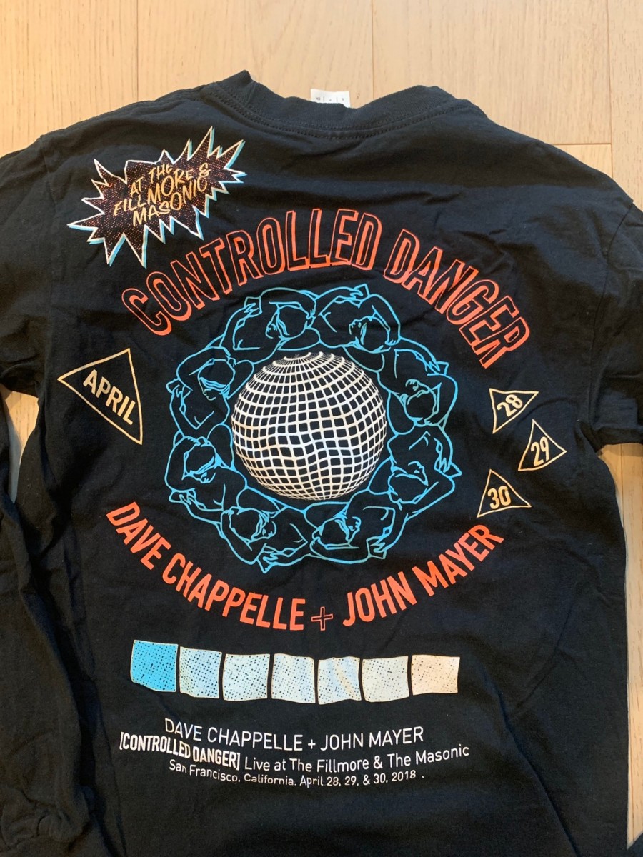 John Mayer - John Mayer x Dave Chapelle Controlled Danger longsleeve - 1