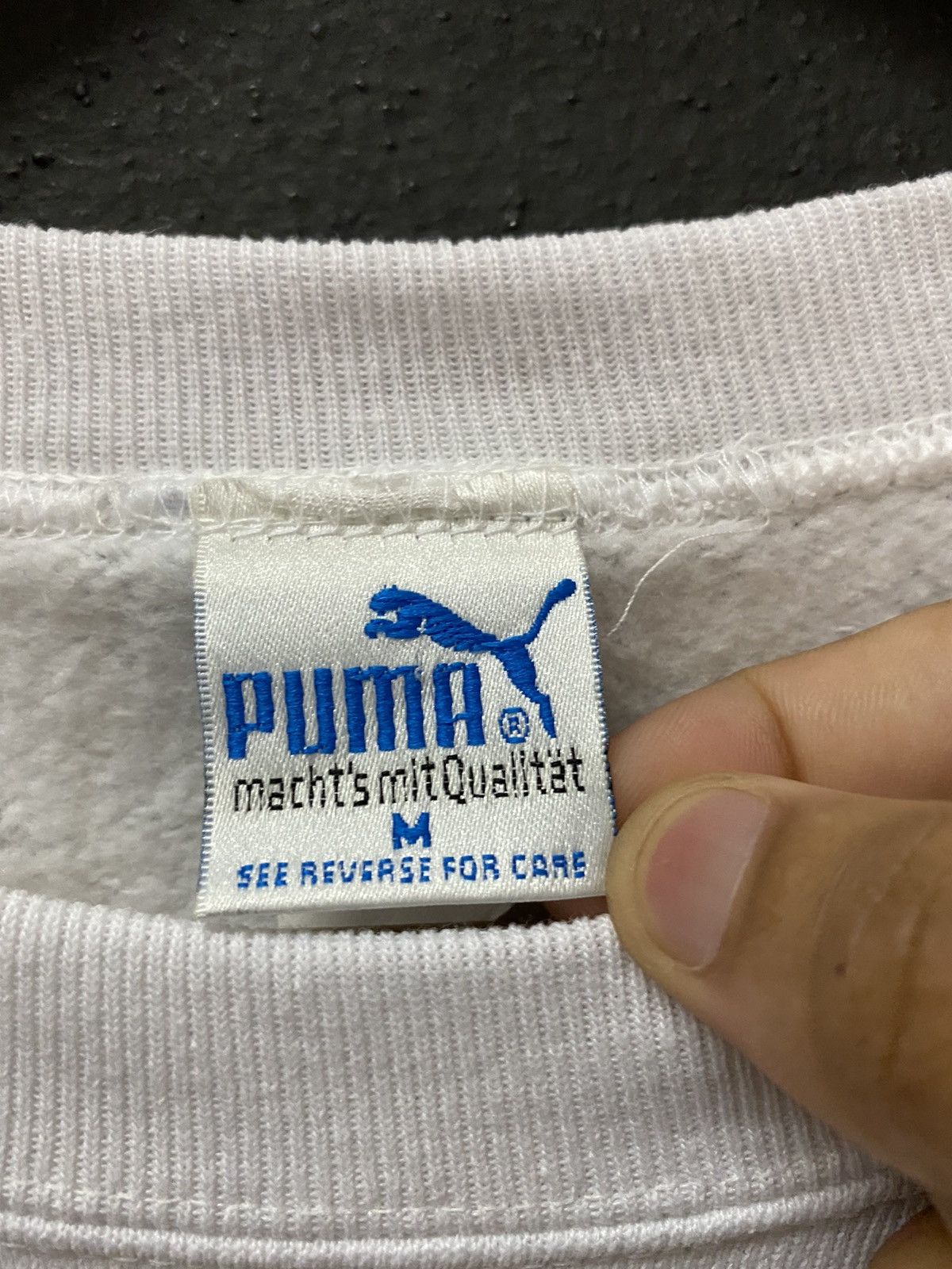 Vintage - 🔥PUMA DEADSTOCK MADE IN USA SWEATSHIRT BIG LOGO - 8