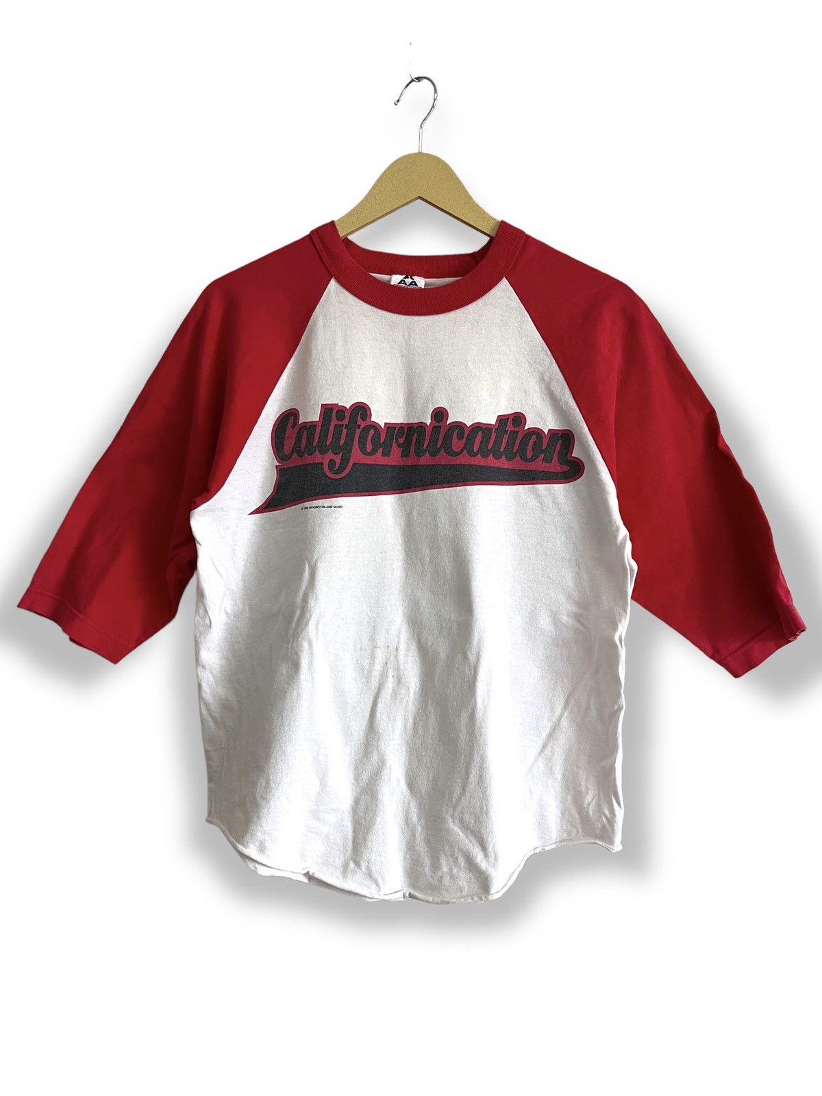 Vintage 1999 Red Hot Chili Peppers Californication Raglan - 1