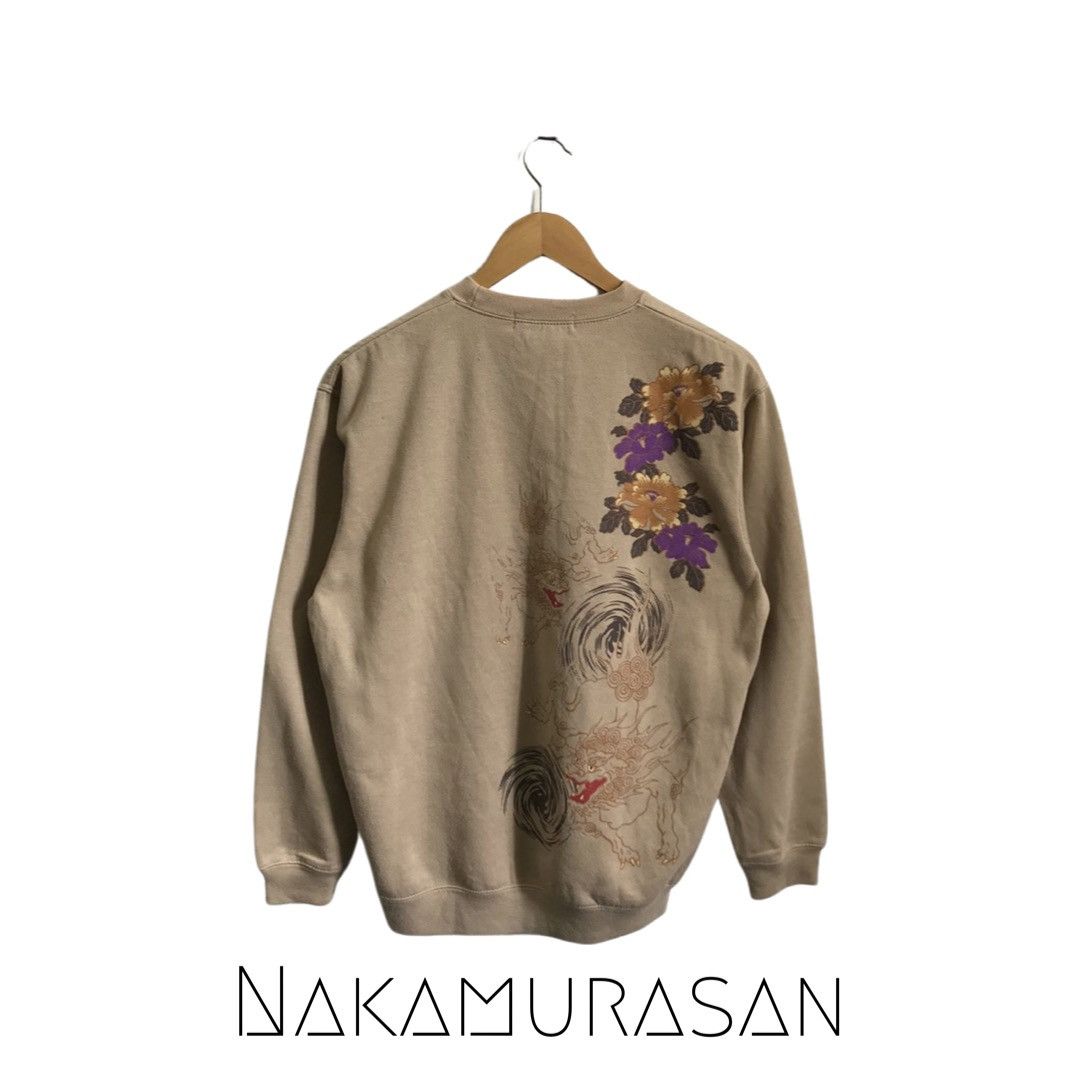 Japanese Brand - Sukajan Dragon Sweatshirt - 1