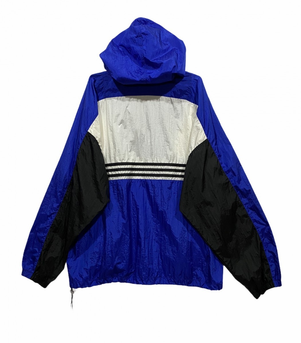 Vintage 90's Adidas Pullover Hoodie Nylon Track Jacket - 6