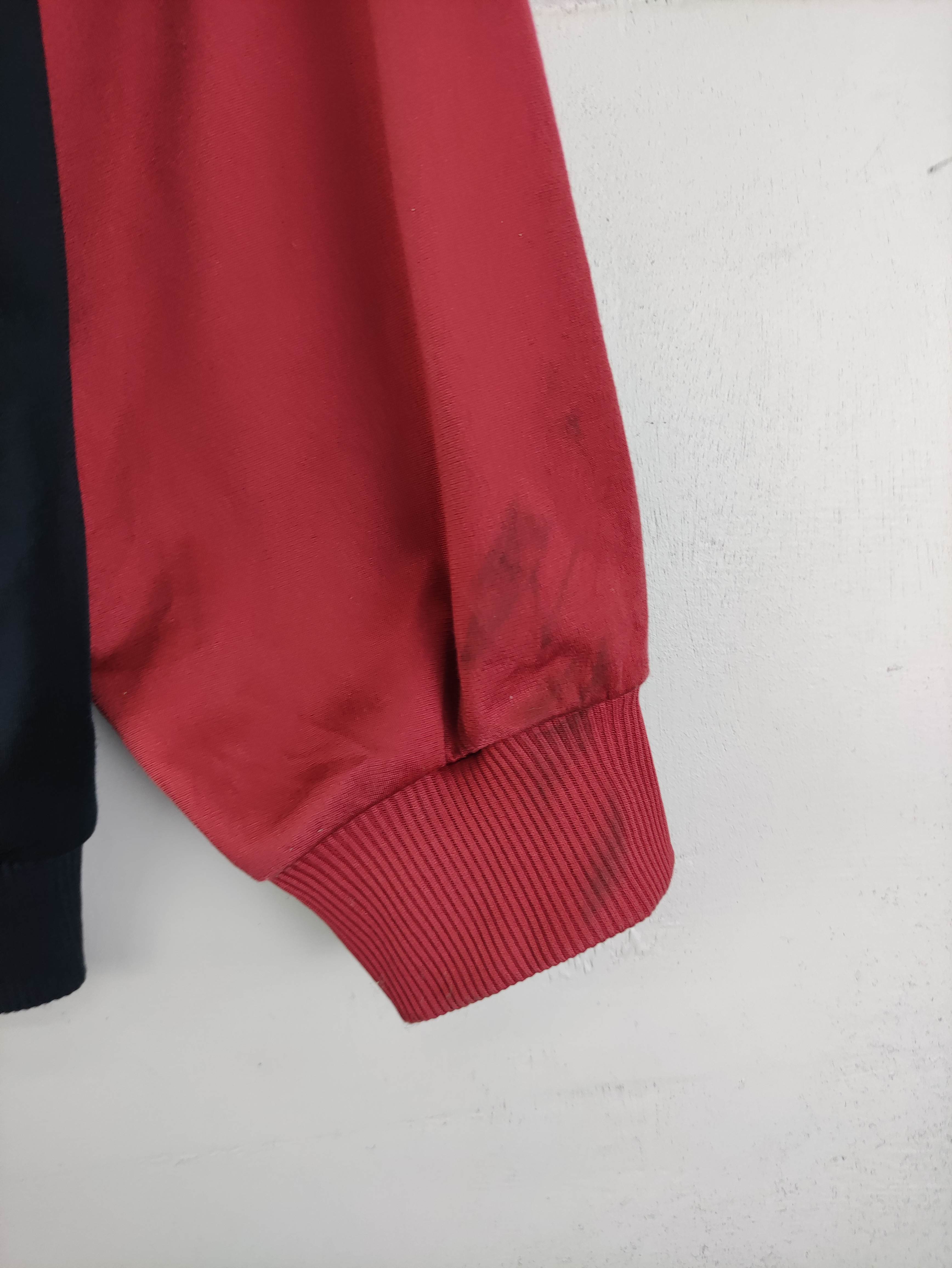 vintage Adidas Tracktop Sweater Blocks Colour Zipper - 2