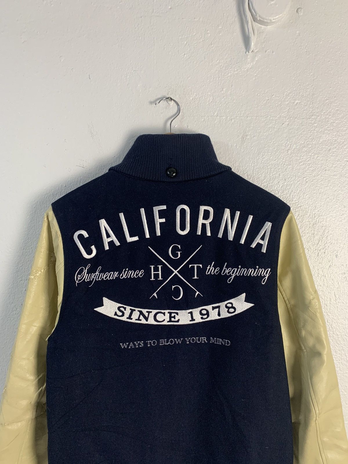 Gotcha California Big Logo Varsity Jacket - 4