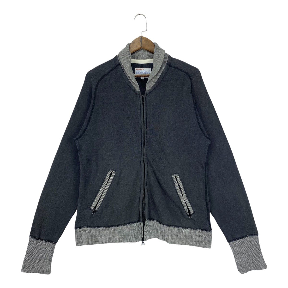 Nanamica Full Zip Shawl Collar Sweater Jacket - 5