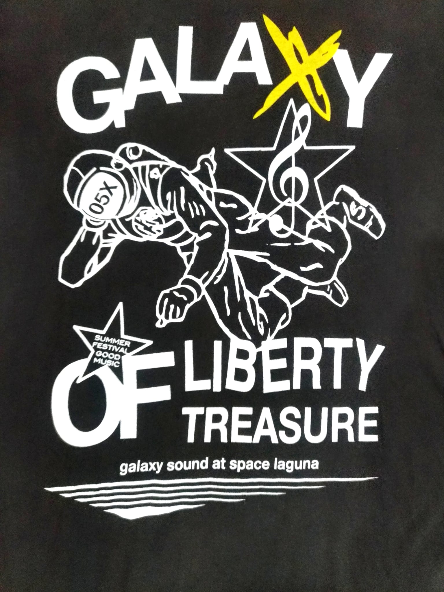 Japanese Brand - RARE! ROVTSKI GALAXY SOUND SPACE LAGUNA FEST TEE - 5