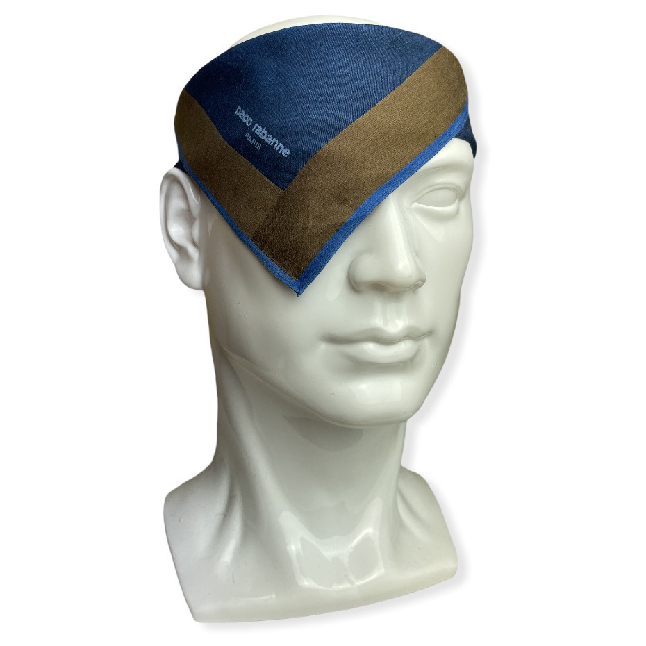 Paco Rabanne Handkerchief Bandana Pocketsquare Headband - 1