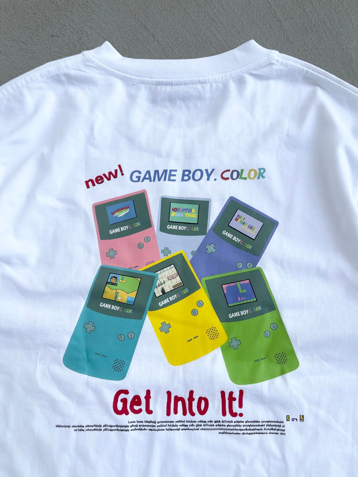 Vintage - STEAL! Game Boy Color Get Into It! Nintendo Tee - 2