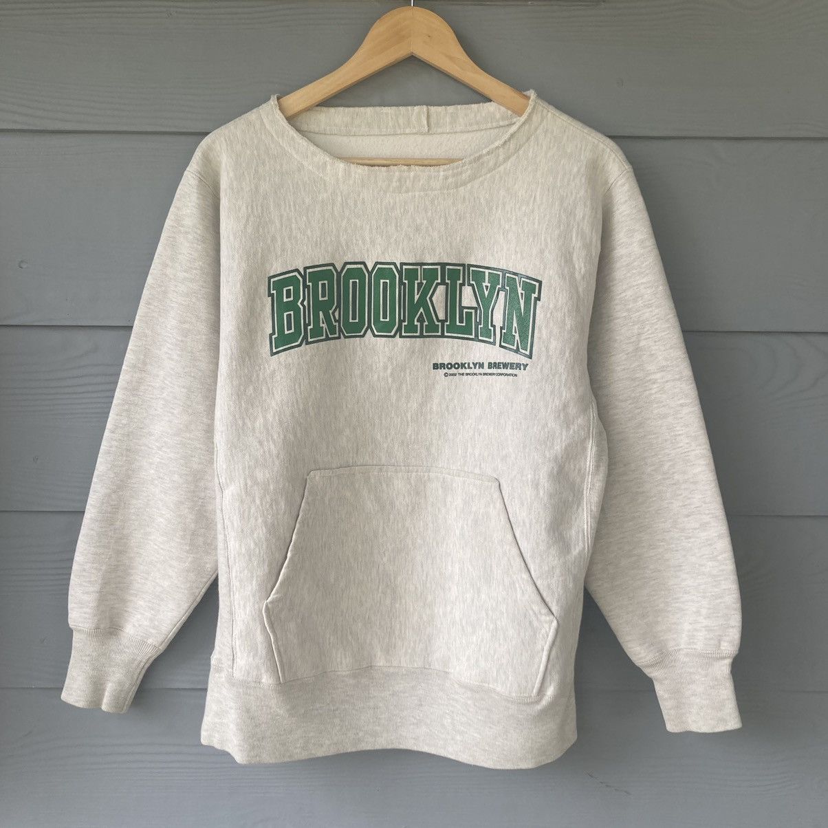 Vintage Y2k Brooklyn Brewery Sweatshirt - 1