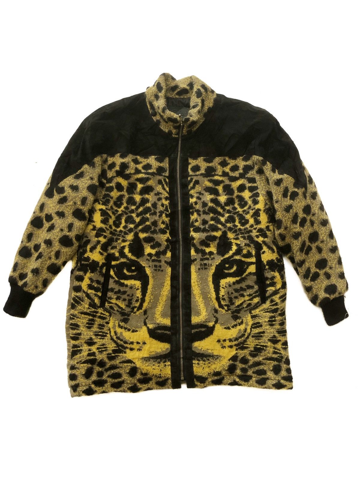 Designer - ❌RARE-Awesome Fur Leopard Style Fullprint Jacket Sz L aaa - 2