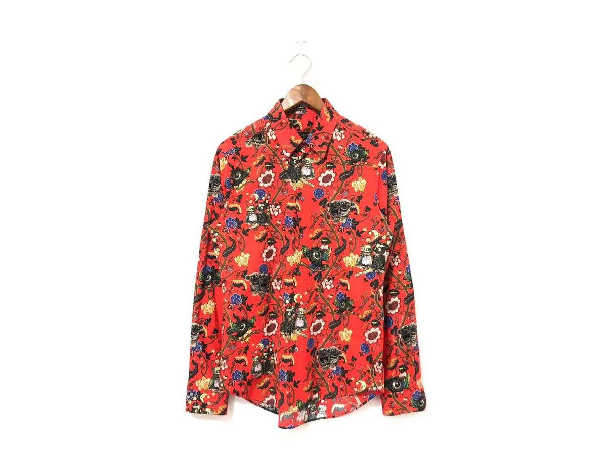 Chapman brothers garden of hell button up shirt - 1