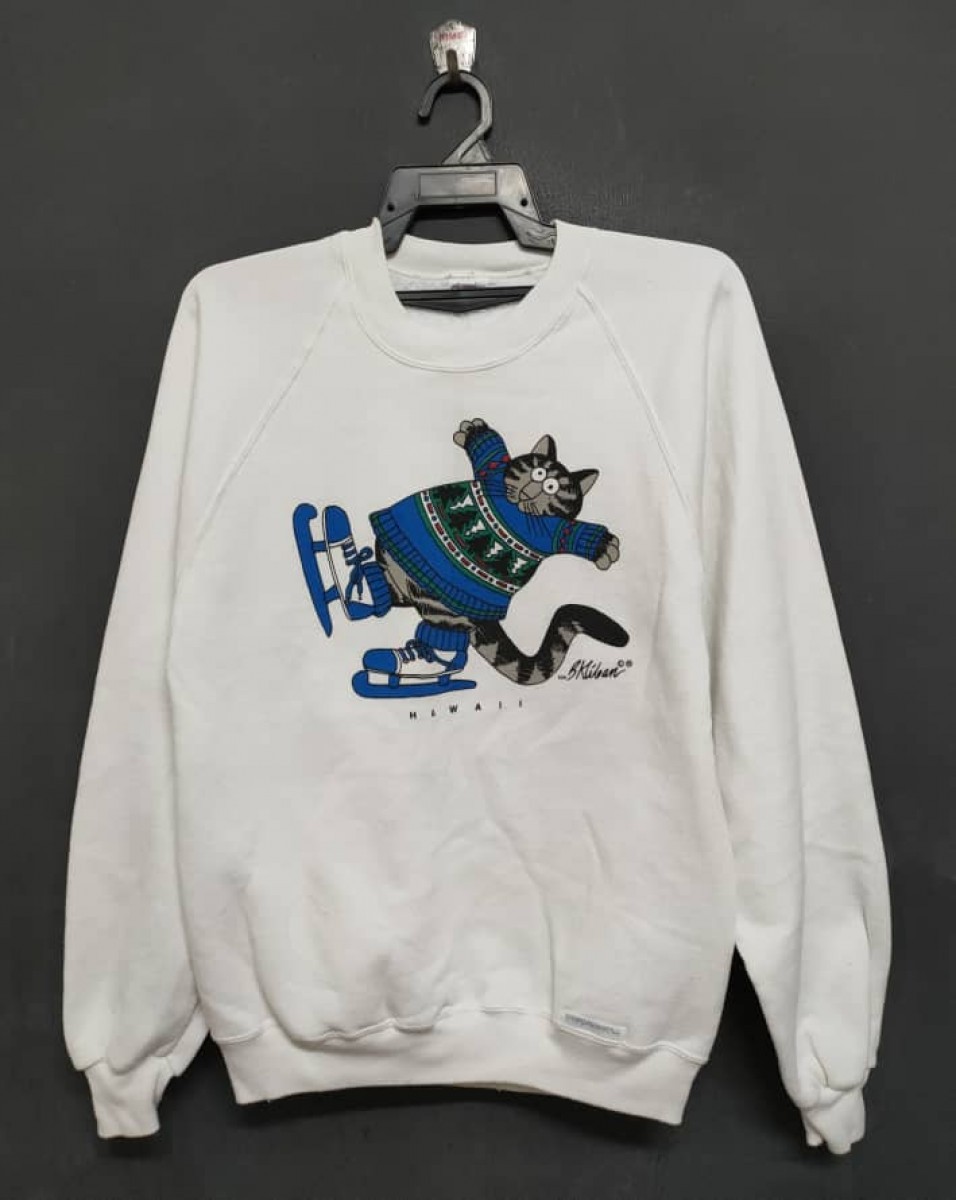 Cartoon Network - 80's Fat Cat Bkaliban Crewneck Jumper - 1