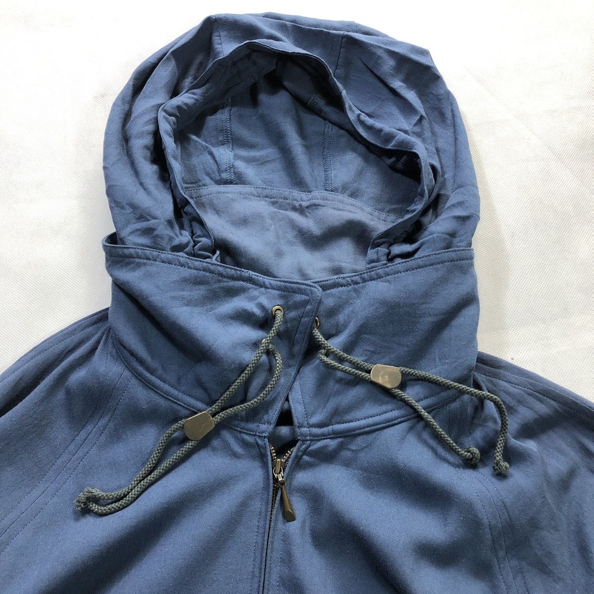 Vintage Christian Dior Monsieur Rayon Bomber Hooded Jacket - 15