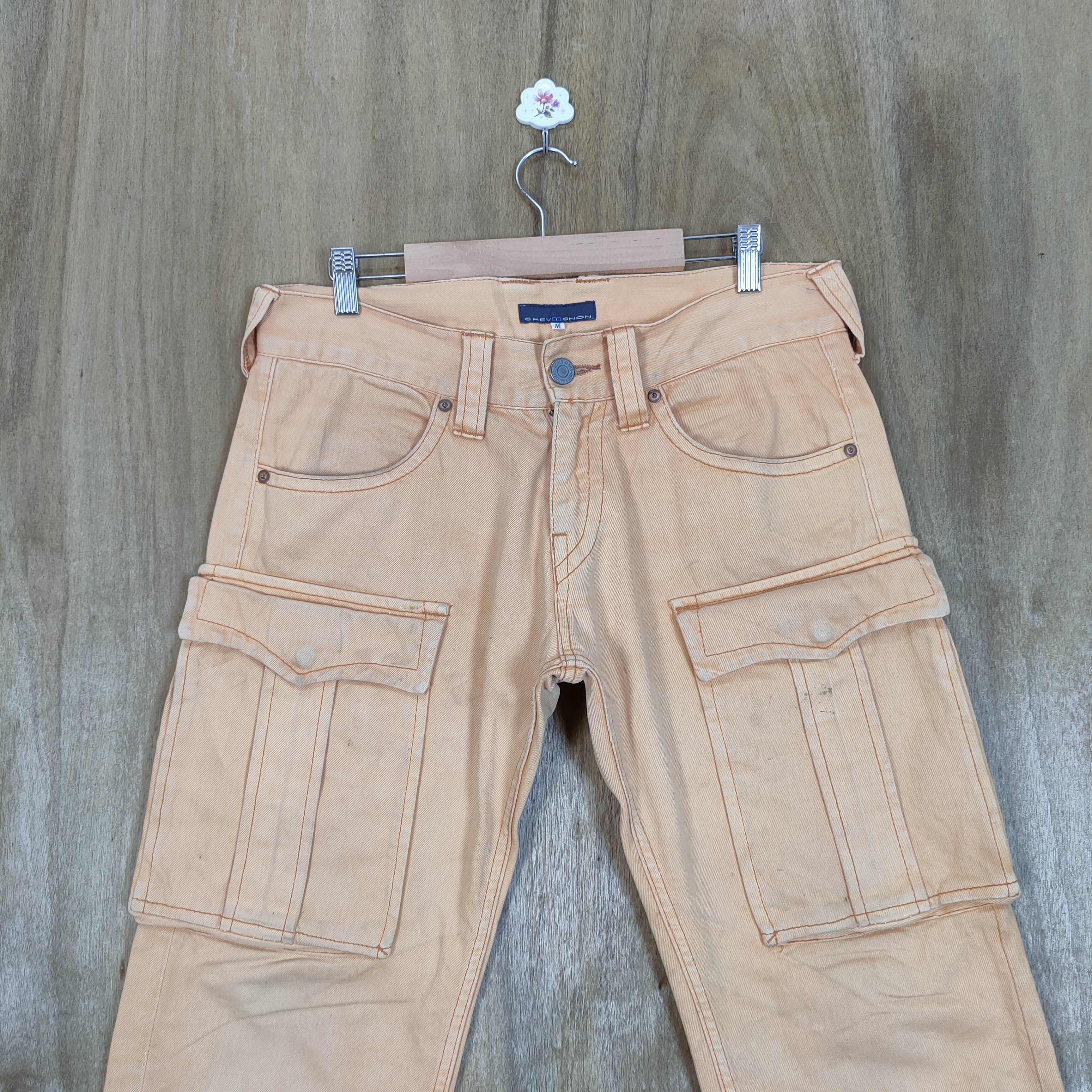 Vintage - VINTAGE CHEVIGNON FADED CARGO PANTS - 2