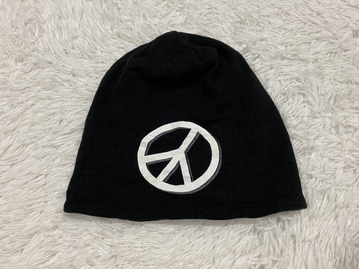Street Fashion - Hang Over "PEACE LOGO" Beanie - 1