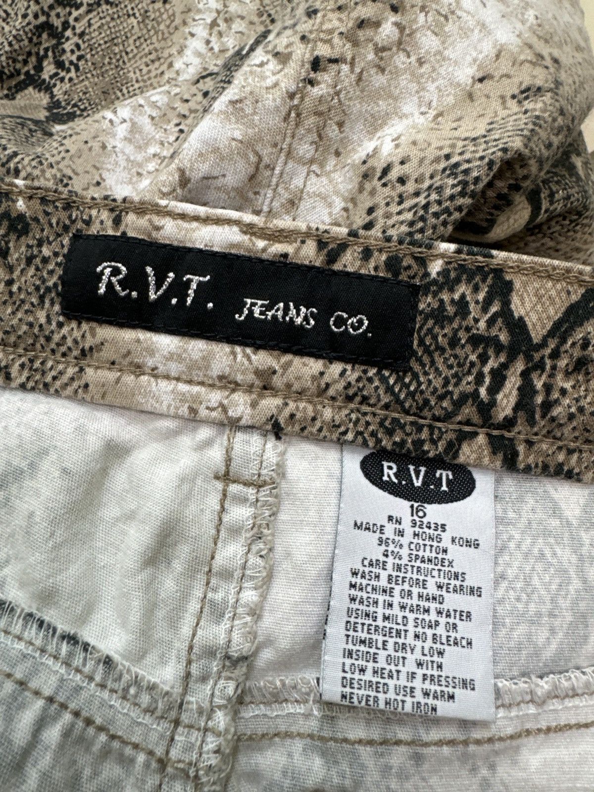 RVT Snake Design Full Print Pants - 13