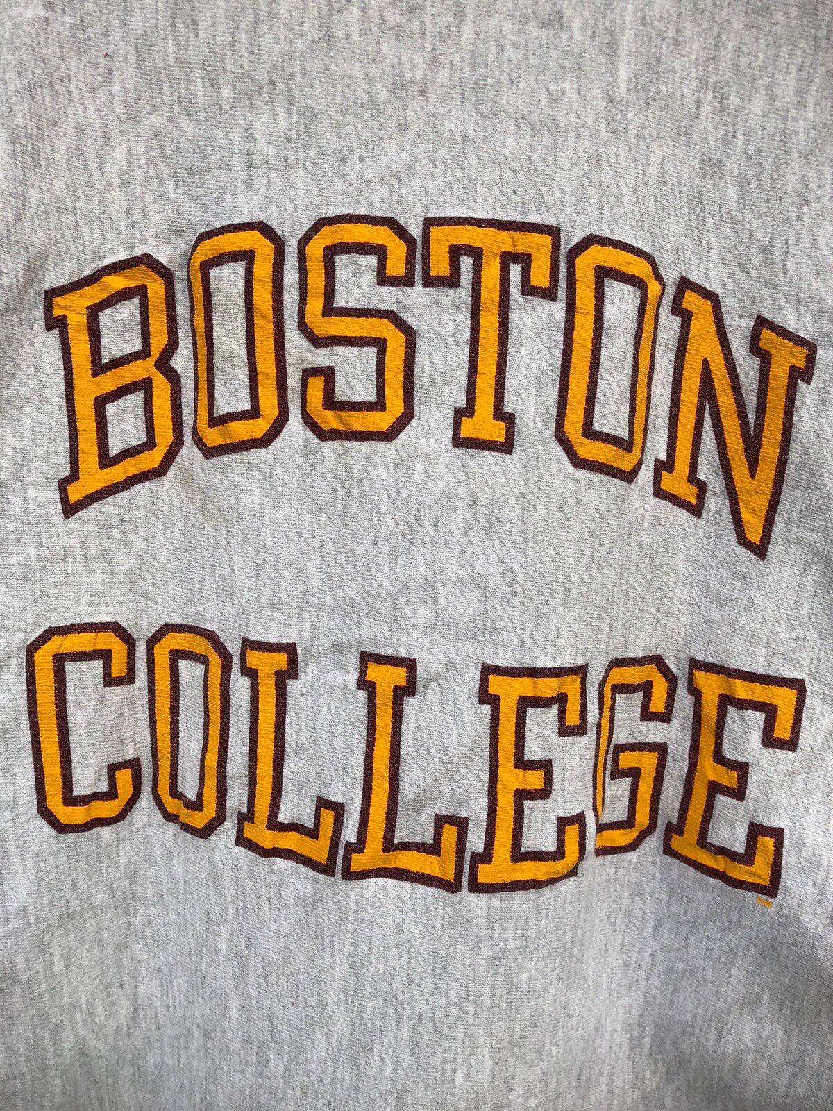 Vintage Champion Reverse Weave BOSTON COLLEGE Sweatshirt - 2