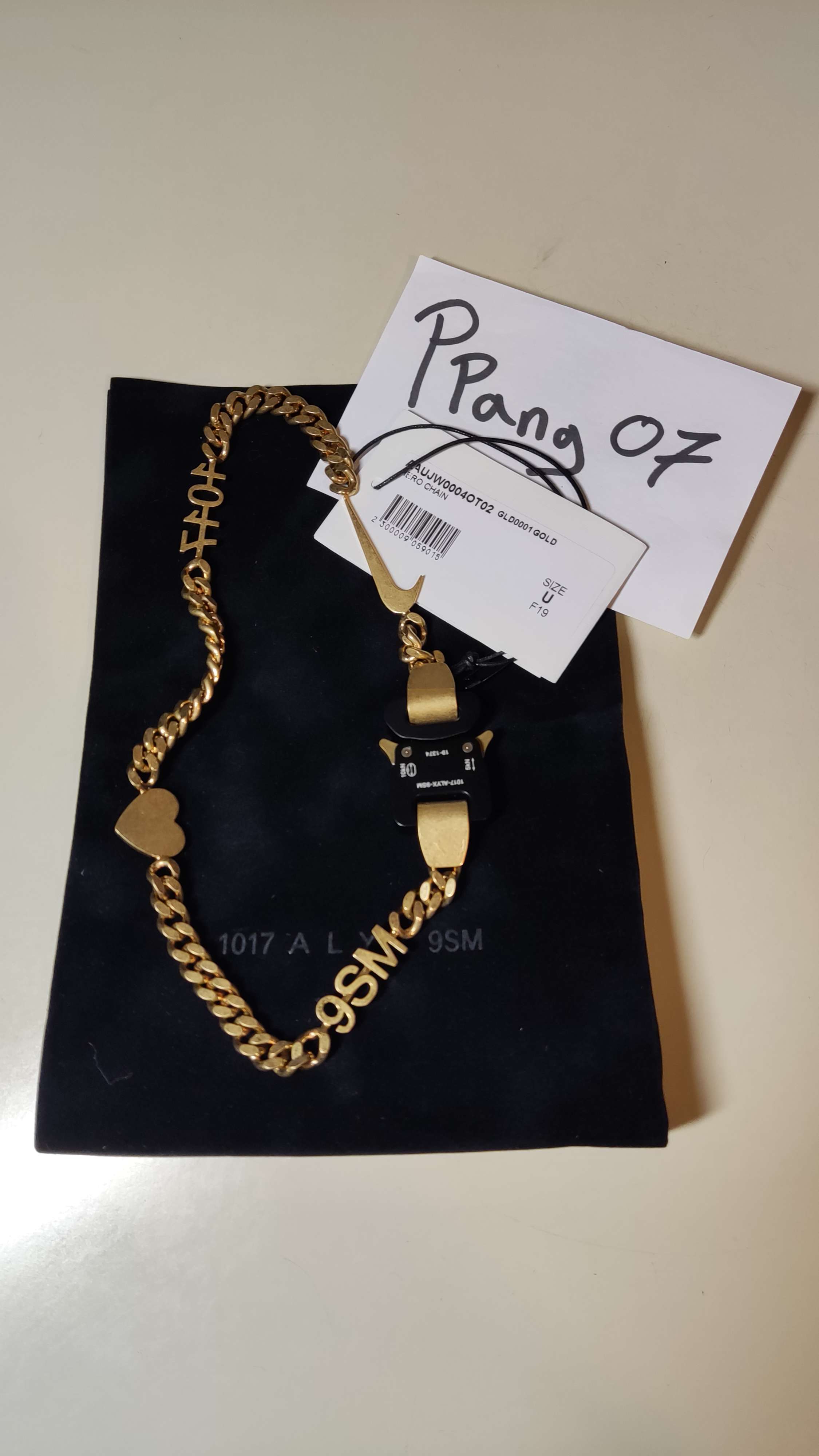 1017 ALYX 9SM Hero Chain Gold - 2