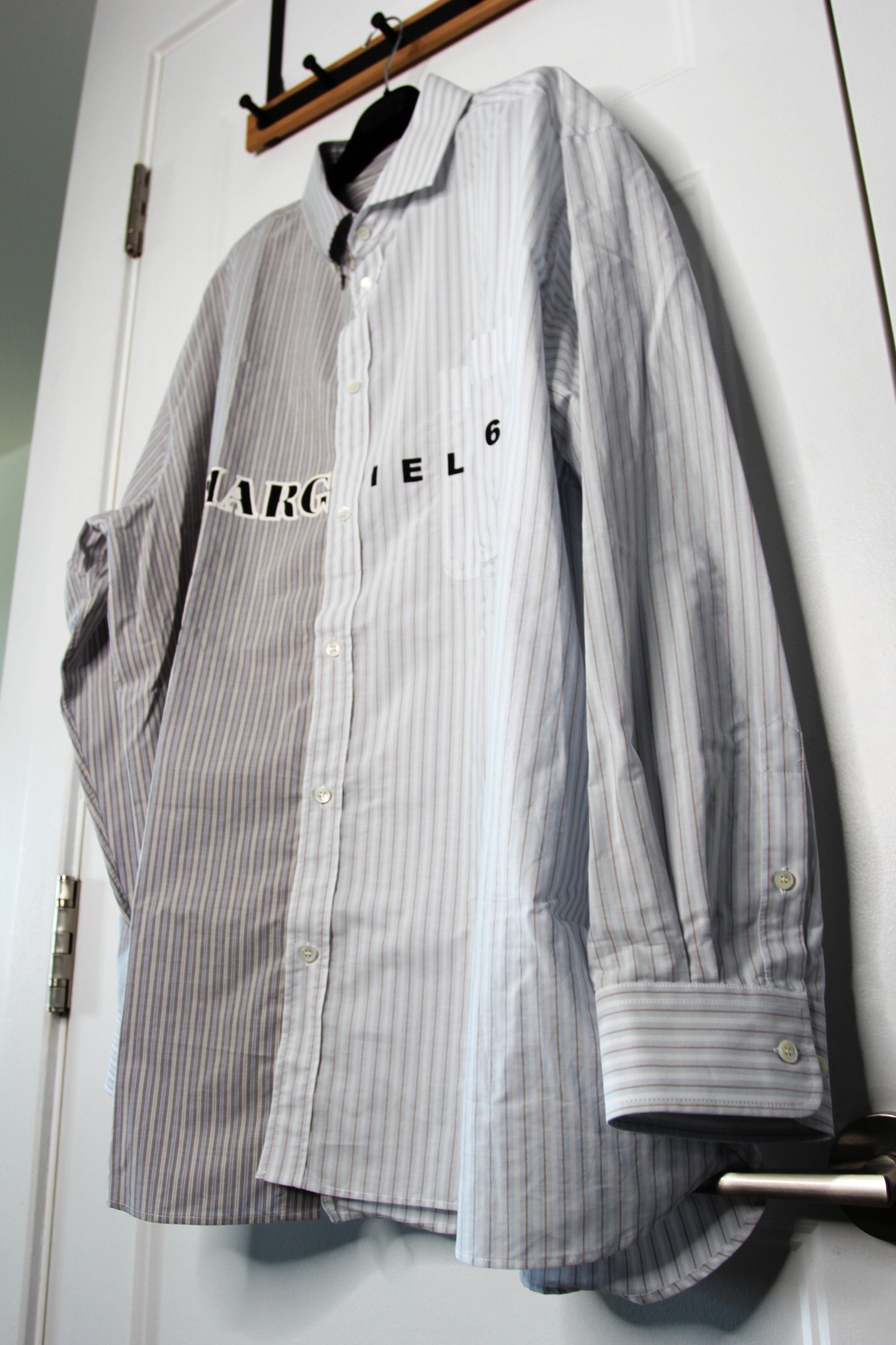 Maison Margiela BNWT SS23 MAISON MARGIELA MM6 LOGO PRINT SHIRT 52  