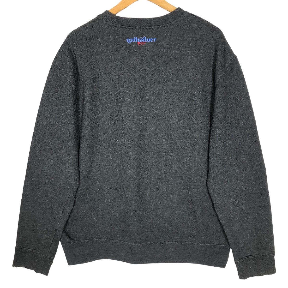 Vintage Quiksilver Crewneck Sweatshirt Big Logo Embroidery - 10