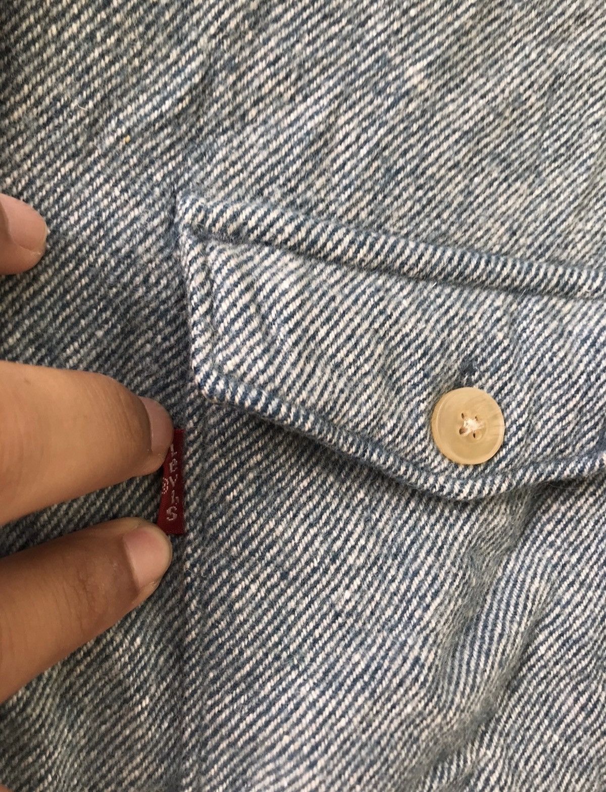 Vintage Levis Button Up Jacket - 4