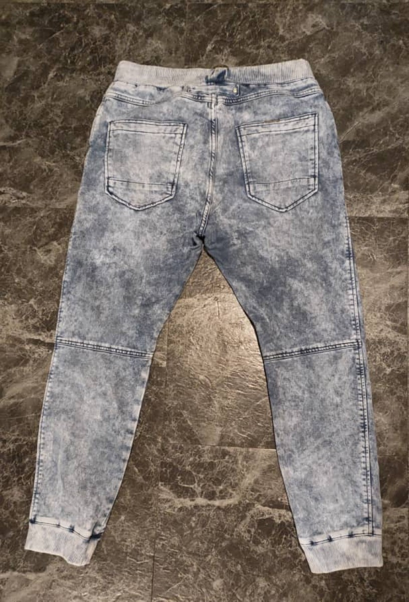 Streetwear - Soft Denim Jogger Pant - 3