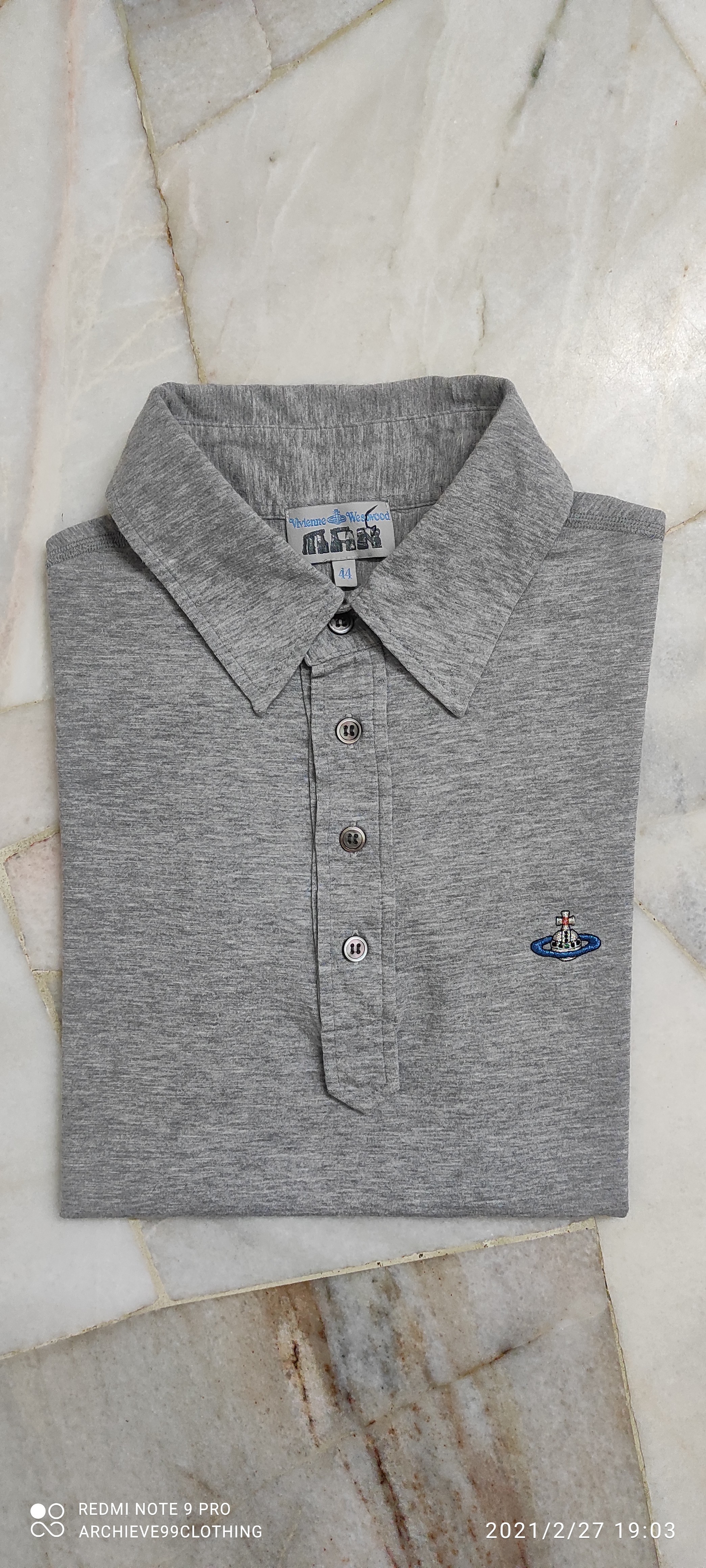 Vivienne Westwood Man small embroidered logos Polo shirt - 9