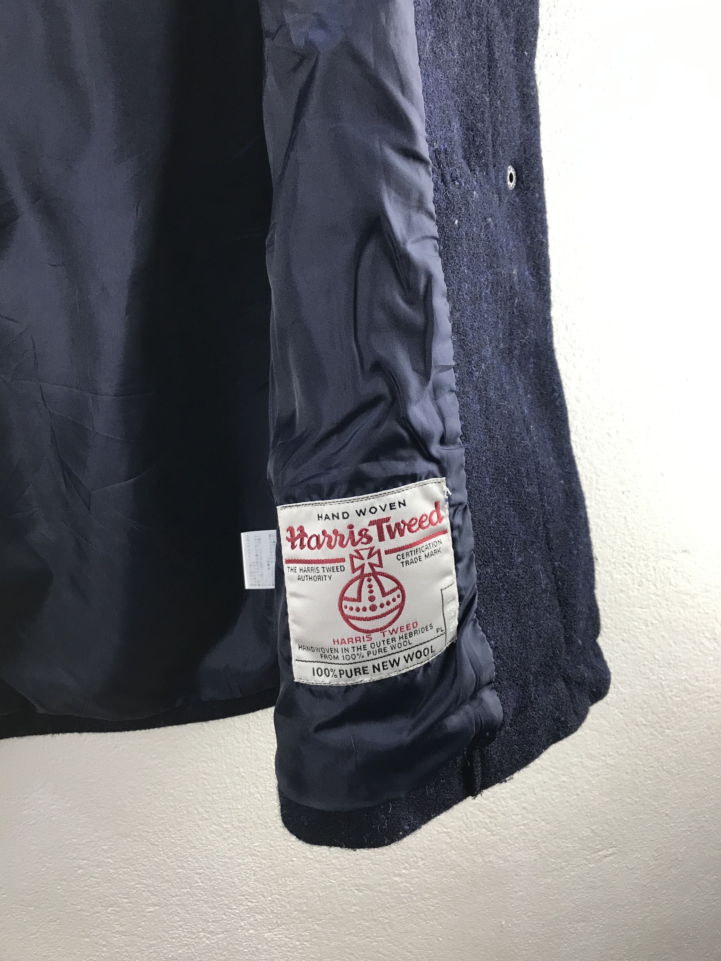 Harris Tweed - Vintage Harris Tweed Dazzlin Duffle Jacket - 9