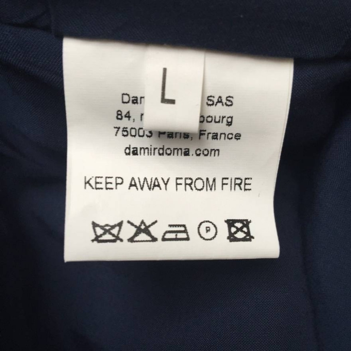 New Bomber Slim fit Jacket dark Blue / Black - 7