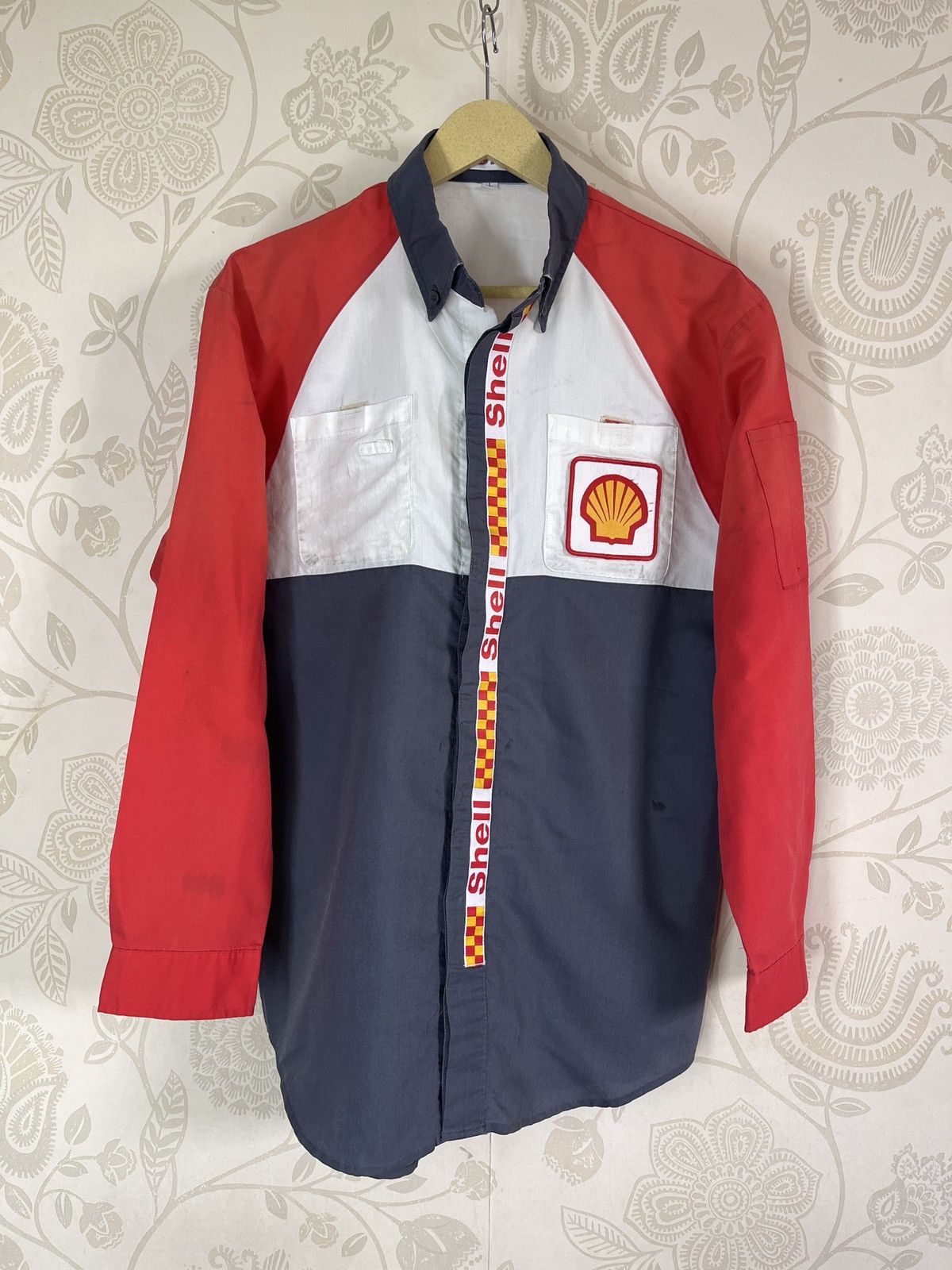 Shell Uniform Workers Vintage Japanese Outlet 1990s - 17