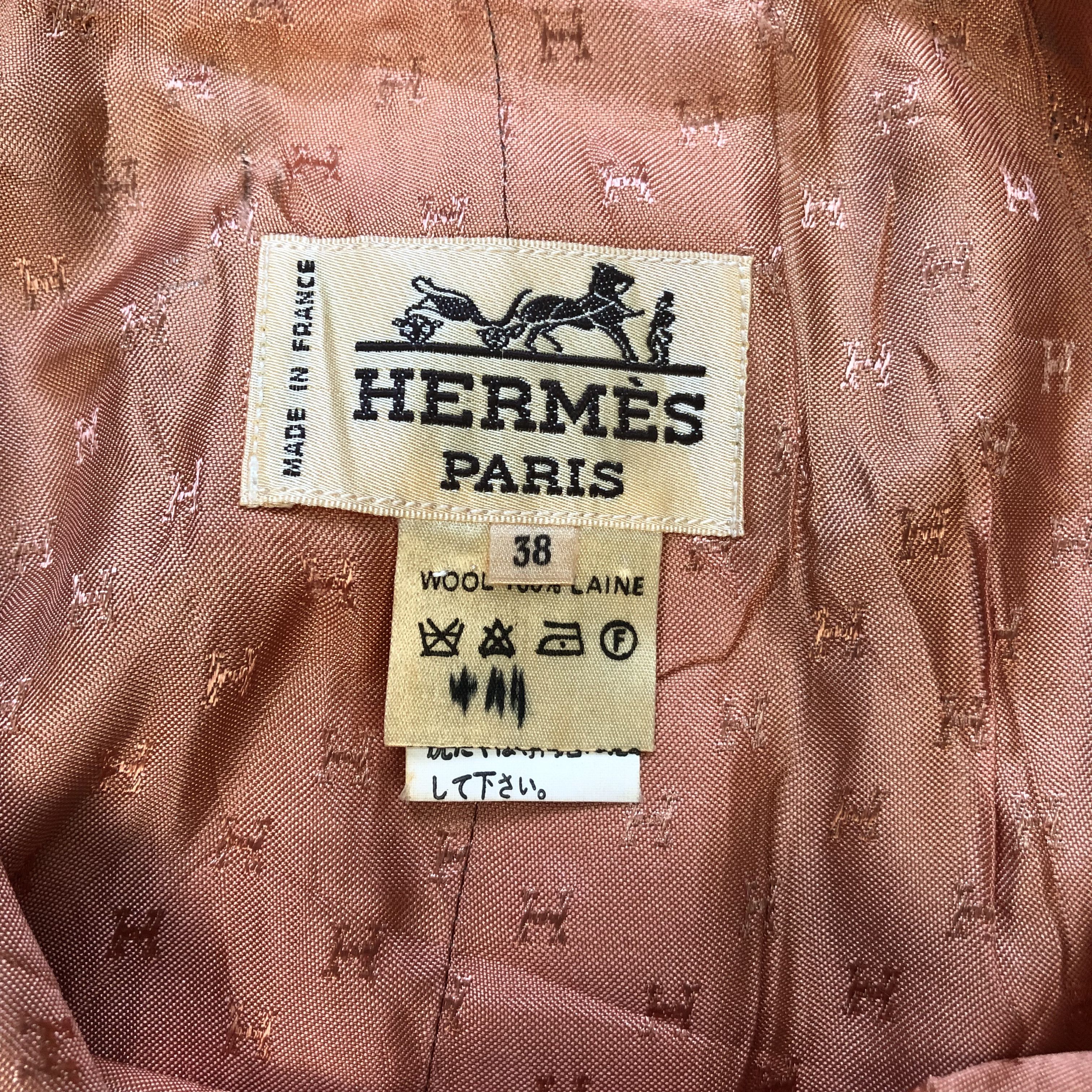 HERMES PARIS WOOL SKIRTS #7100-109 - 5