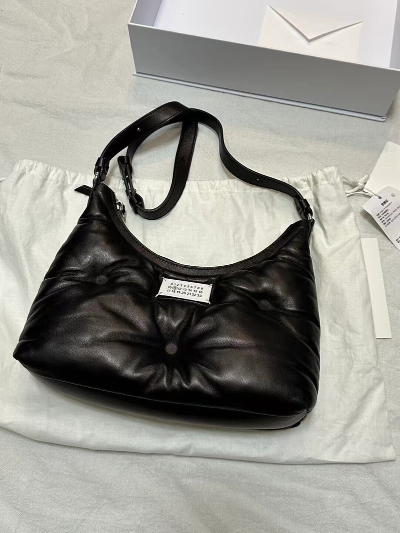 Maison Margiela Black Hobo Bag - 1