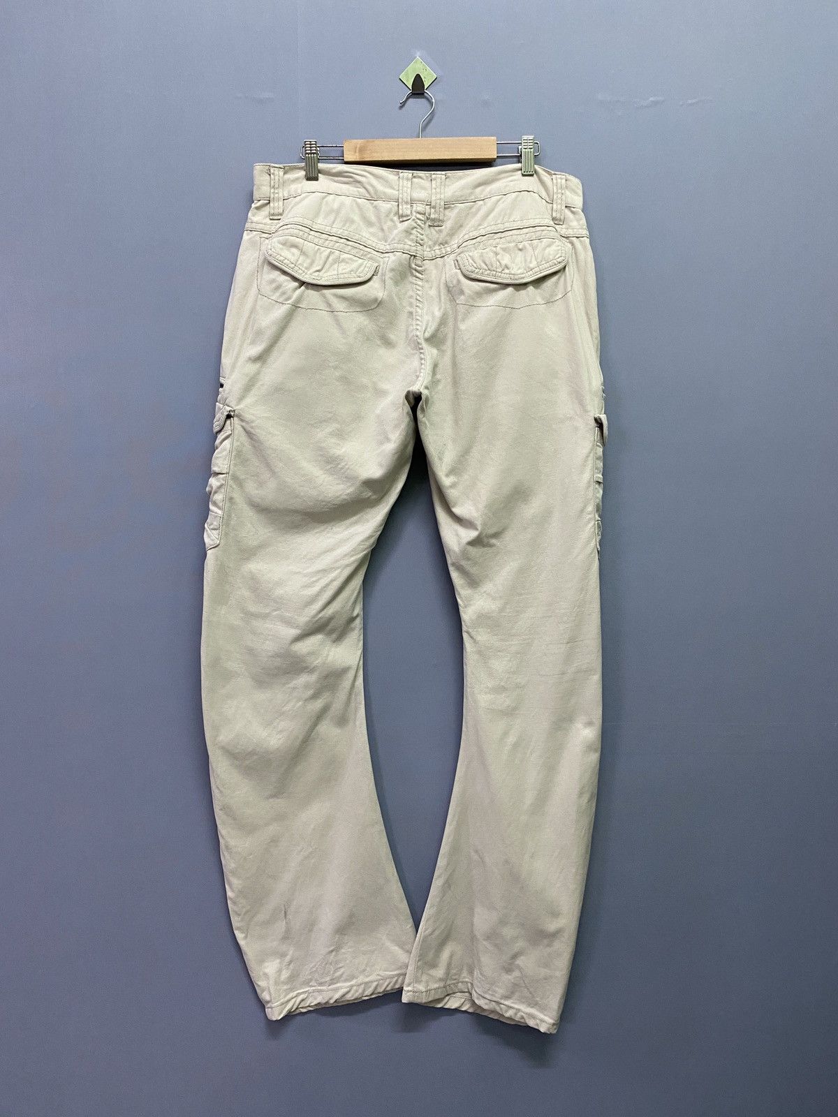 Japanese Brand - Cargo IN THE ATTIC Multipocket Distressed Curve Leg Pants - 2