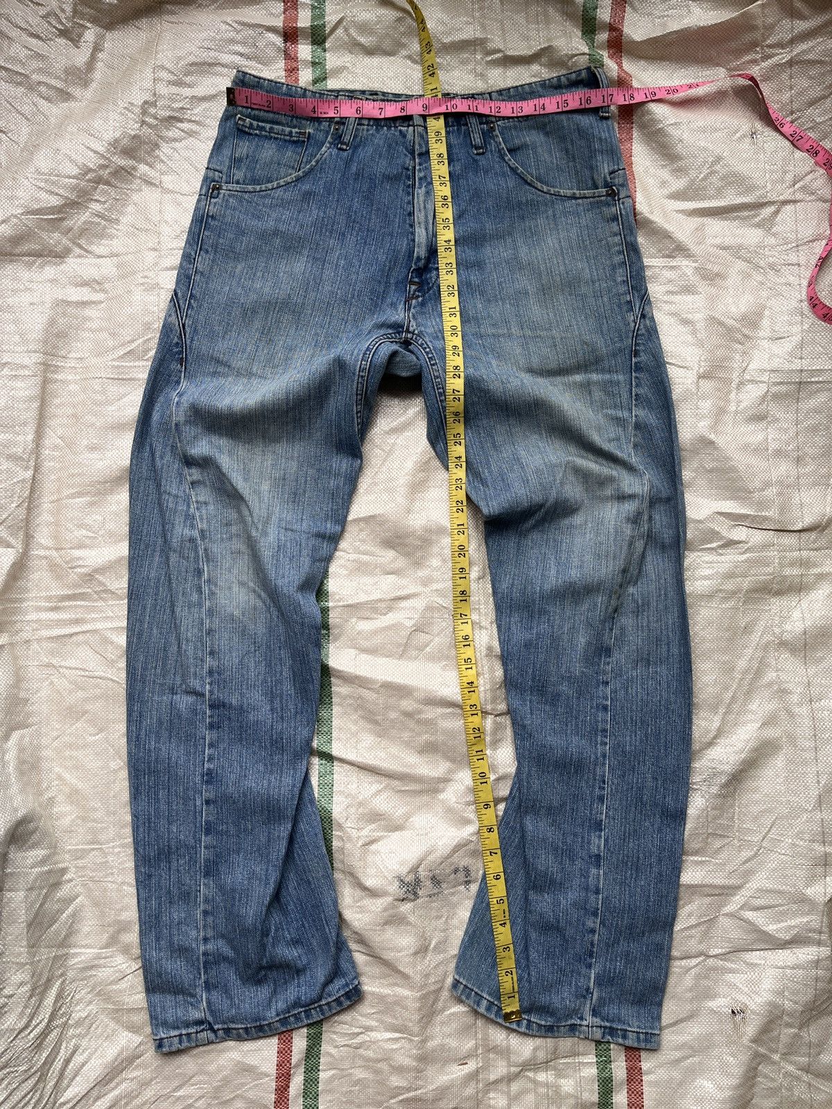 Volcom Stone Asymmetrical J Leg Denim Jeans - 4