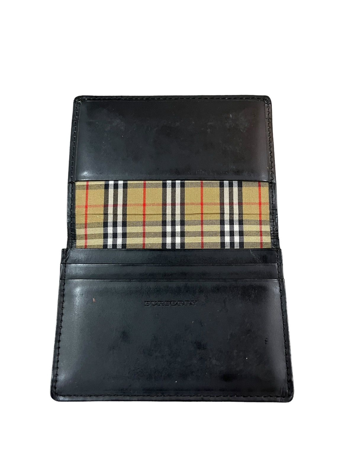 Burberry Leather Wallet Card Holder - 5