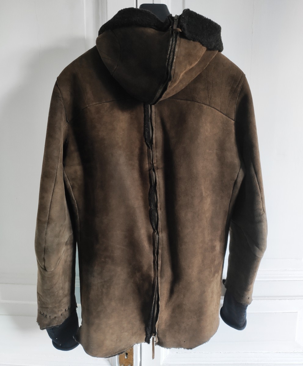 Dioniso - GRAIL! Viking shearling coat.Like Julius or Rick Owens - 4