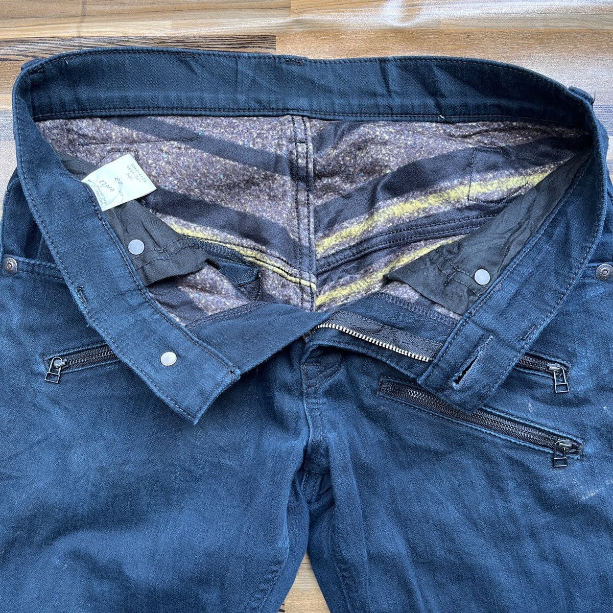 Multipocket Lee Rider Denim Jeans Vintage - 7