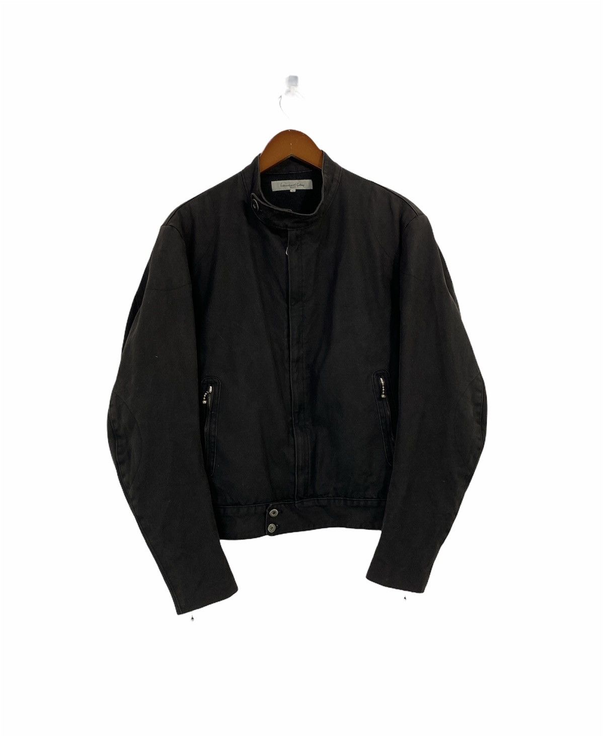 Beams International Gallery Biker Jacket Design Black Color - 1