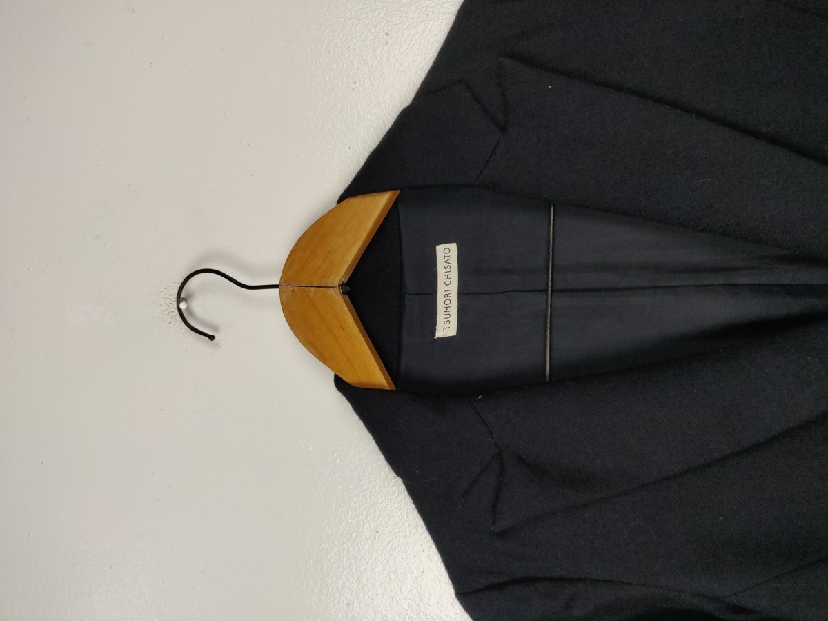 Black - One Button Butterfly Jacket Femme - 2