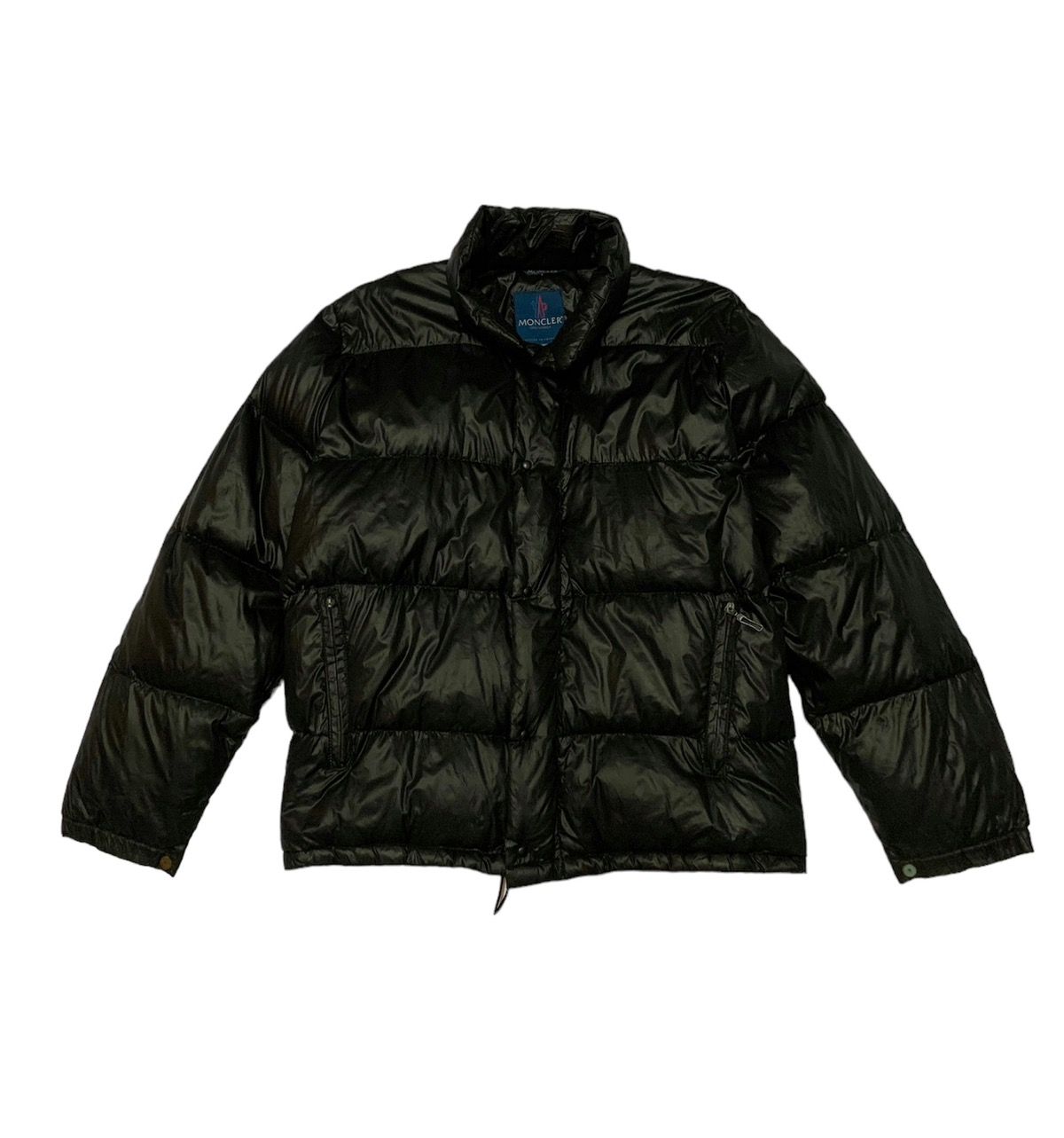 Vintage Moncler Grenoble Puffer Black Jacket - 2