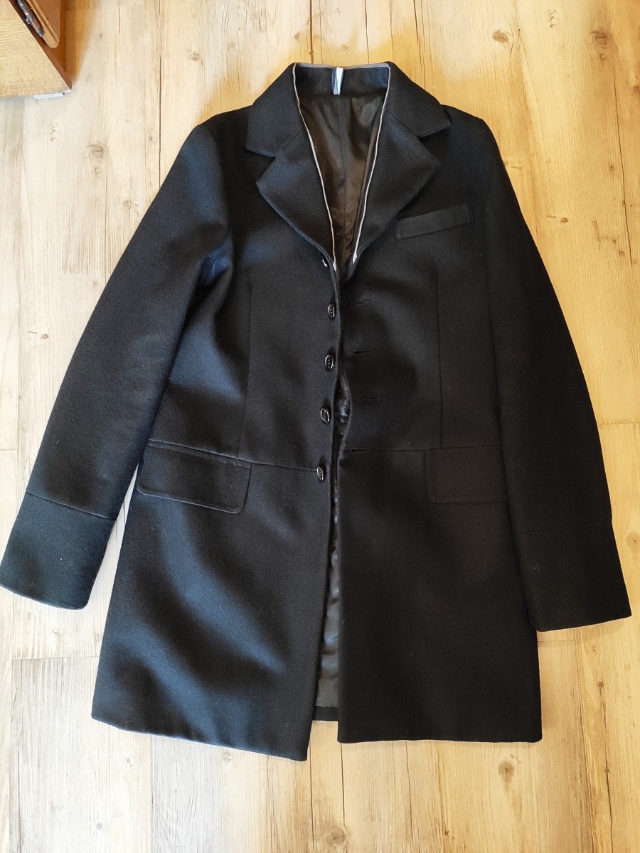 FW06 long wool coat - 2